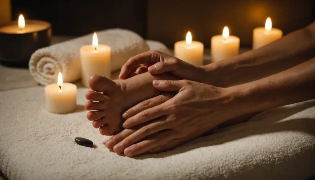massage pied point