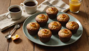 muffin à la compote de pomme