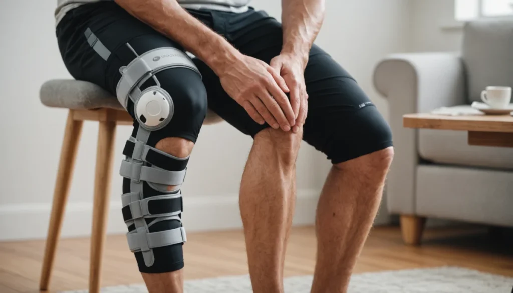appareil pour soulager l'arthrose du genou