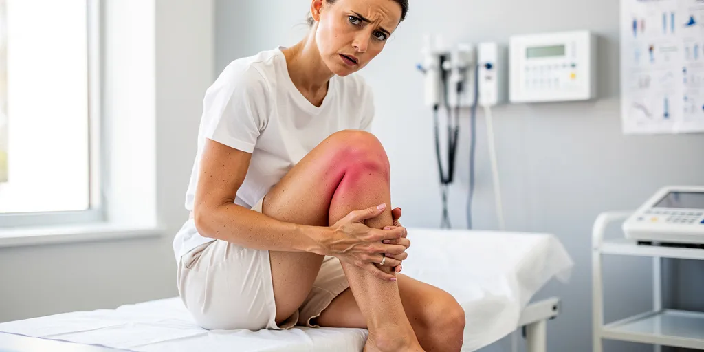 douleur interne genoux droit