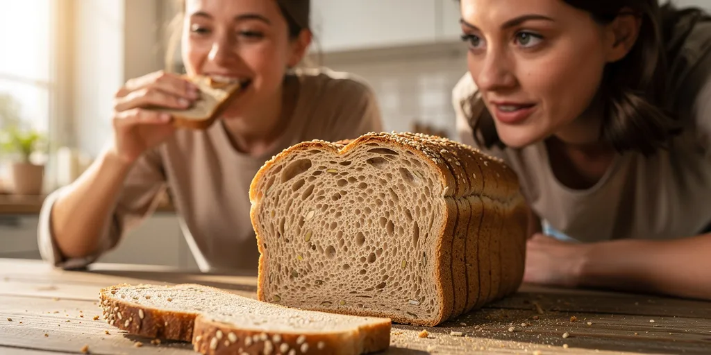 y a t il du gluten dans le pain complet