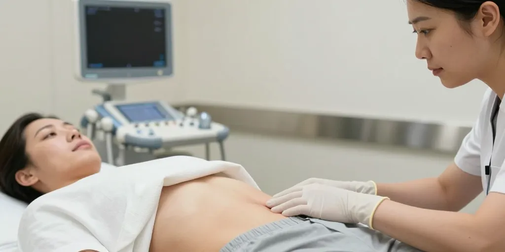 boule au niveau du pubis