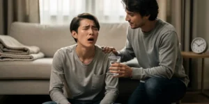 comment aider quelqu'un qui fait une crise d'angoisse