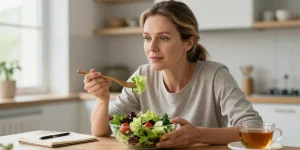 manger de la salade
