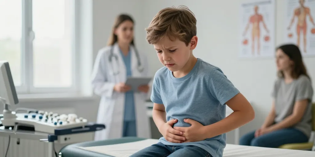 douleur bas ventre gauche enfant