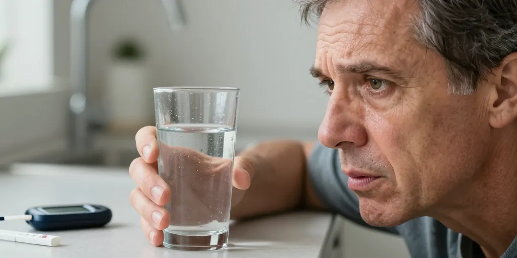 envie de boire beaucoup d'eau