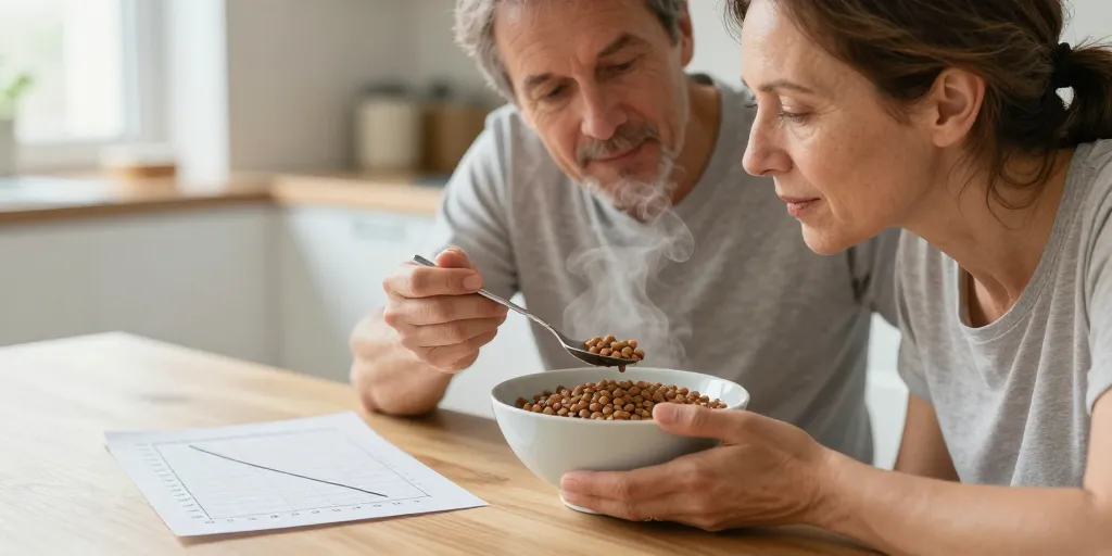 lentilles et cholestérol