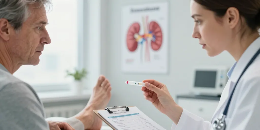 néphropathie diabétique symptômes