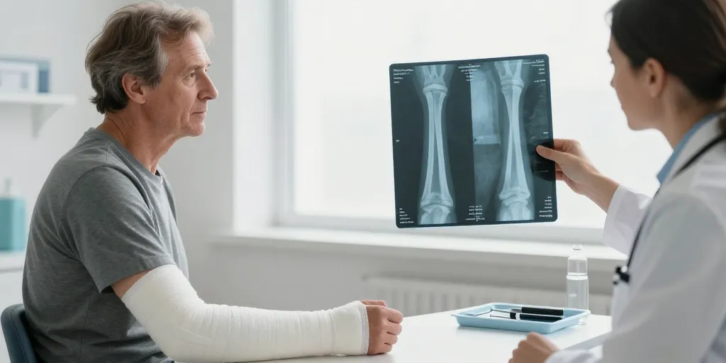 Quel est le temps de guérison moyen pour une fracture du bras ?