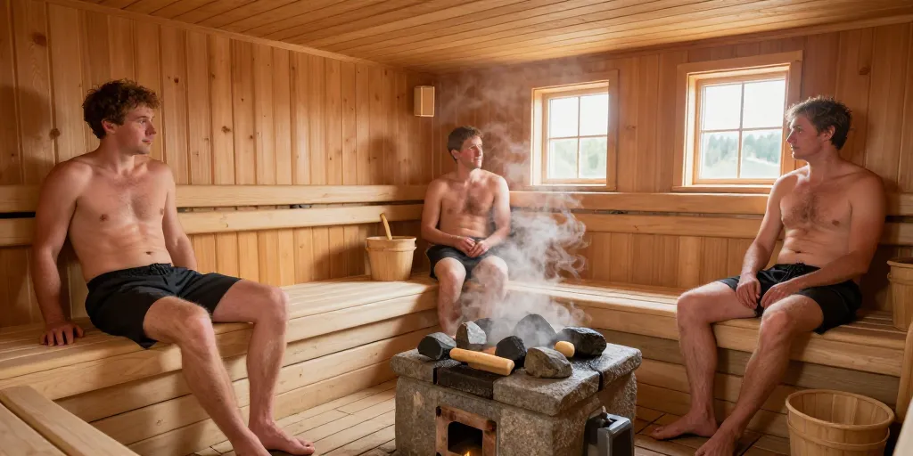Sauna finlandais