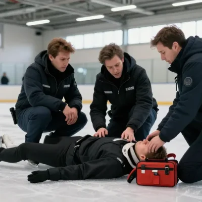 accident patinoire besançon