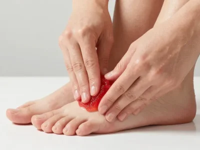 bétadine rouge mycose pied