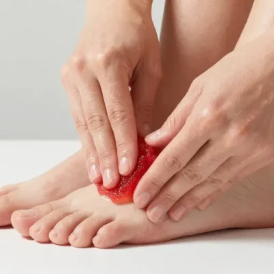 bétadine rouge mycose pied