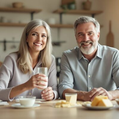 cholestérol et lait