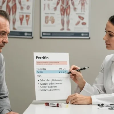 comment baisser le taux de ferritine