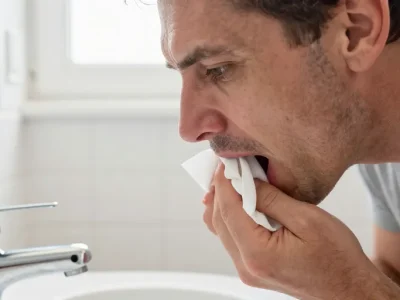 comment cracher le mucus de la gorge