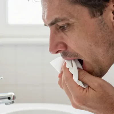 comment cracher le mucus de la gorge