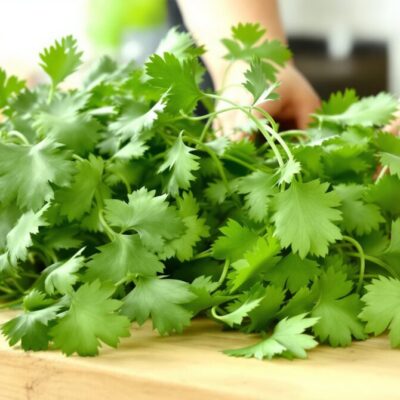 coriandre gene savon