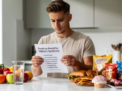 maladie de gilbert aliments à éviter