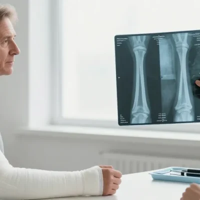 Quel est le temps de guérison moyen pour une fracture du bras ?