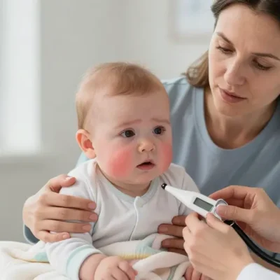 symptomes covid bebe